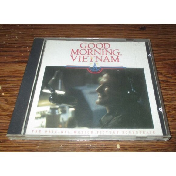 Good Morning Vietnam Soundtrack (CD, 1988, A & M Records, Various Artists) - Picture 1 of 3